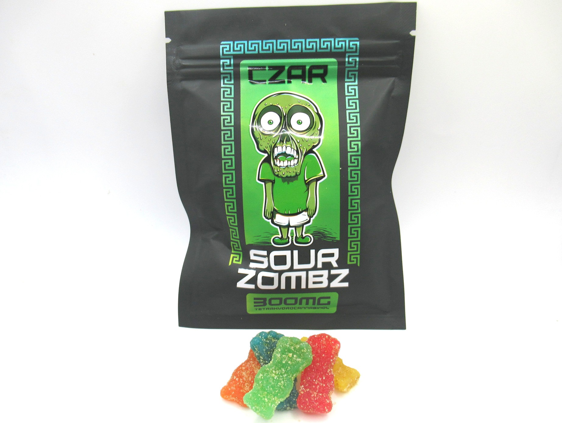 Czar Sour Zombs 300mg Gummies Czar Sour Zombs 300mg Gummies